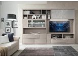 Mobile Tv A Parete Rtv Credenza Pensile Cassettiera Tv Design Legno Moderno Beige