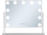 Specchio Da Trucco Uniq Paris Con 11 Lampade Led - Bianco