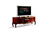 Mobile Tv Barocco In Legno Di Design Con 2 Ante, Cassetto E Ripiano Italia