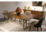 Set Completo Di Tavolo Da Pranzo Sala Da Pranzo Di Lusso Mobili Di Design Credenza 4X Sedie