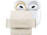 Ideal Of Sweden, Mini Custodia Per Airpods 3 Modello Flo Zebra Design, Giallo-Grigio
