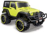 Maisto Rc - Jeep Wrangler Rubicon, Off-Road, Giallo, 1:16, 2.4Ghz, Xtr