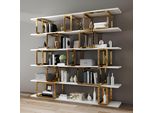 Design Parete Divisoria Scaffale Soggiorno Armadi Scaffali In Acciaio Inox Libri Armadio Nuovo