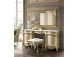 Tavola Da Toilette Specchio Consolle Di Design Mobili Di Lusso Cassettiera Bassa In Legno Set Nuovo