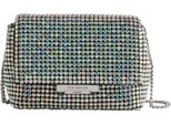 Ted Baker Borsa A Tracolla Borsa Da Sera Gliters Crystal Mini Crossbody Bag Silver - Col Argentato