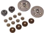 Ingranaggi Di Guida Differenziali, Ingranaggio Di Guida Del Motore, Ingranaggio Del Pianeta Differenziale, Set Di Ingranaggi Differenziali, Ingranaggio In Metallo Dell'auto Rc, Pezzi Di Ricambio Dell'auto Rc