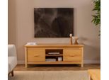 Elegante Cassettiera Porta Tv Beige Cassettiera In Legno Di Design