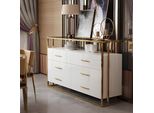 Vetrina Credenza Mobile Cassettiera Stile Moderno Collezione Soggiorno Vetrine Nuovo