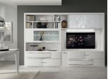 Parete Attrezzata Rtv Armadio A Muro Credenza Televisione Cassettiera Legno Design Moderno Mobili Nuovi