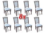 Set Di Design Sala Da Pranzo Imbottitura Sedie Set Completo K12 8X Sedia