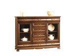 Cassettiera Credenza Mobile Cassettiere Legno Vetro Soggiorno Design Scaffale Hotel