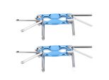Cacciavite Pieghevole, Set Di Cacciaviti Pieghevoli, 6 In 1 Cacciaviti, Strumento Cacciavite Pieghevole, Cacciavite Pieghevole, Set Cacciavite