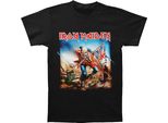 Iron Maiden - Maglietta "Trooper"" Per Bambini RO406 (92) (Nero)"