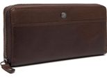 The Chesterfield Brand Pelle Portafoglio Livorno Wallet Brown Marrone Scuro
