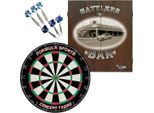 Set Di Freccette Battlers Bar - Design Retrò Con Bersaglio E Freccette