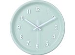 Sensahome Orologio Da Parete Oslo - Design Scandinavo Moderno - Orologio Rotondo - Ø25 Cm - Turchese