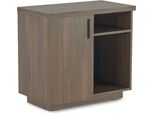Cassettiera Marrone Unicolore Design Moderno Rettangolare Studio Soggiorno