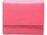 Esquire Pelle Portafoglio Viktoria Flap Wallet Salmon Rosa