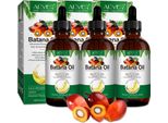 Olio Di Batana Per La Crescita Dei Capelli Cura Dei Capelli Viso Pelle Unghie Biologico Vegano, 3X 120Ml