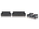 Set Da Lavoro 4 Pezzi 3 Posti 2 Posti Con Poltrona Stile Design Moderno