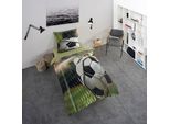 Biancheria Da Letto Con Porta Da Calcio 135 X 200 Cm, 100 % Cotone