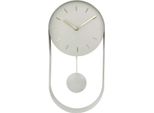 Orologio Da Parete Sensahome Sofia - Orologio A Pendolo Minimalista - Orologio In Stile Scandinavo, Design Nordico - Ø20 Cm - Verde Pastello