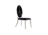 Sedia Nera Nuove Sedie Sedia Imbottita Poltrona Metallo Lounge Design Mobili