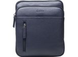 Esquire Borsa A Tracolla Oxford Crossbody Bag Darkblue Blu Scuro