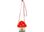 Oilily Borsa A Tracolla Fungo Frame Shoulder Bag Fiery Red Colorato