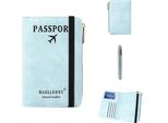 Portafoglio Da Viaggio Baellerry-Blu KP36047