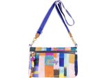 Oilily Borsa A Tracolla Rixt Reversible Shoulder Bag Multicolor Colorato Blu Scuro