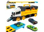 Malplay Auto Camion Camion Lanciatore 2 Auto Treni Giocattolo Da 3 Anni Regalo Giocattolo