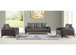 Set Di Divani 3+1+1 Posti Di Design Divani Imbottiti Divani In Pelle Relax Moderno