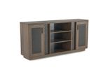 Credenza Per Archivio Marrone Nero Moderno Bicolore Design Moderno