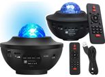Proiettore Di Stelle Led Luce Notturna Altoparlante Bluetooth Telecomando