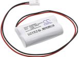 Techtek Batteria Compatibile Con [Kaufel] 850.0061, Fire Exit Light, Fire Exit Sign Sostituisce 248BHXS1P, Per BGN800-2DWP-PRB830EC