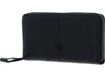 Picard Portafoglio Match Zip Around Wallet Black Nero