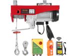Paranco Elettrico A Carrucola Vevor, Argano Elettrico Da 2200 Lbs 230 V Con Telecomando Wireless Da 328 Ft E Con Cavo Da 14 Ft, Altezza Di Sollevamento Di 40 Ft Con Cavo Singolo, Imbracatura Singola/Doppia, Paranco