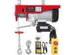 Paranco Elettrico A Carrucola Vevor, Argano Elettrico Da 1320 Lbs 230 V Con Telecomando Wireless Da 328 Ft E Con Cavo Da 14 Ft, Altezza Di Sollevamento Di 40 Ft Con Cavo Singolo, Imbracatura Singola/Doppia, Paranco