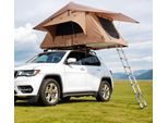 Tenda Da Tetto Vevor Tenda Da Campeggio A Guscio Duro Per 2-3 Persone, Tenda Da Tetto A Guscio Duro Pieghevole Con Materasso A Scala Telescopica Regolabile, Protezione Uv Impermeabile Per Jeep Suv Van Pickup