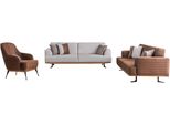 Set Di Divani Di Design Due Divani A Tre Posti E Poltrone Per Il Soggiorno