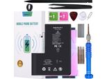 Tradebit Batteria Di Ricambio Compatibile Con Apple Iphone 12 Pro Max - Li-Ion - 4350 Mah - Batteria Di Ricambio Ad Alta Capacità