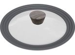 Coperchio In Vetro Coperchio Universale Manico Ergonomico In Legno Per Tutti I Tipi Di Fornelli 28-30-32 Cm