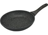Padella Nera Con Manico Effetto Legno Lega Di Alluminio Per Tutti I Tipi Di Piano Cottura 20 Cm