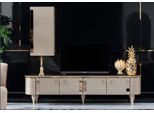 Credenza Armadio A Muro Moderno Tv Legno Set Mobili Pensili Espositore Rtv