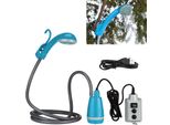 Doccia Da Campeggio, Pompa Doccia Portatile, Soffione Ricaricabile, Per Campeggio, Escursioni, Viaggi, Blu