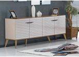 Cassettiera Credenza Credenza Armadio Cassettiera Buffet Legno 200Cm Credenza