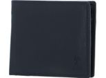 U.S. Polo Assn. Pelle Portafoglio Brazil Horiz Wallet Leather Navy Blu Scuro