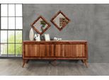 Credenza Cassettiera Credenze Armadio Cassettiere Marrone Lusso Xxl 200Cm Nuovo