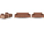 Set Completo Di Divani Set Di Divani 3 Posti 2 Posti Poltrona Moderna Brown